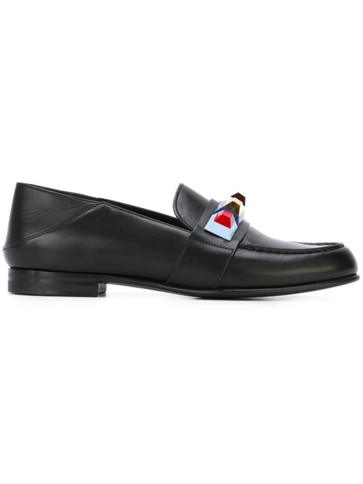 Fendi Pyramid Stud Loafers