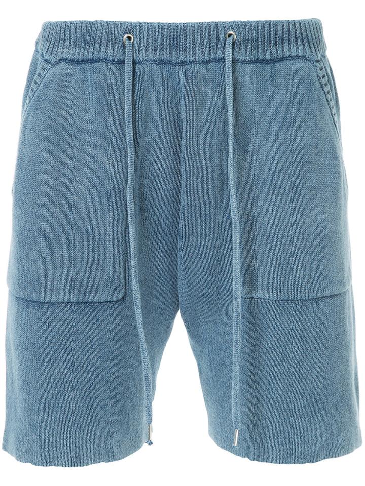 Guild Prime Knitted Shorts - Blue