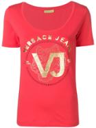 Versace Jeans Logo Printed T-shirt - Red