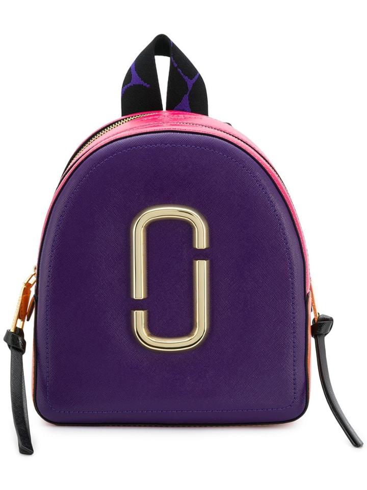 Marc Jacobs Mini Functional Backpack - Pink & Purple
