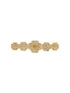 Chanel Pre-owned Flower Shaped Brooch - Gold