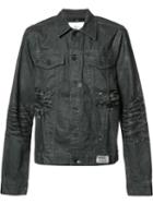 Prps Destroyed Effect Denim Jacket, Men's, Size: Medium, Black, Cotton