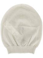 Rick Owens Beanie Hat, Women's, Nude/neutrals, Cotton/polyamide