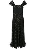 Philosophy Di Lorenzo Serafini Metallic Embroidered Dress - Black
