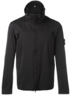 Stone Island Classic Windbreaker, Men's, Size: Small, Black, Polyester/polyurethane Resin