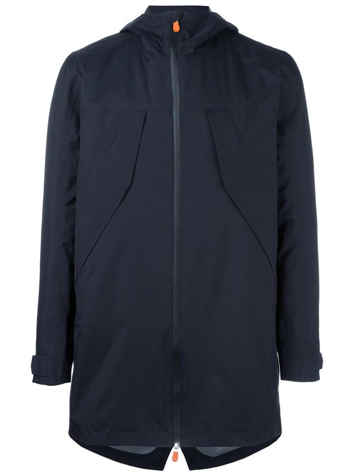 Save The Duck Hooded Coat - Blue