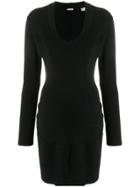 Alaïa Vintage Fitted Mini Dress - Black