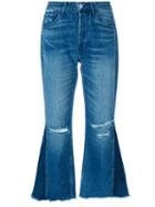 3x1 - W4 Higher Ground Gusset Crop Jeans - Women - Cotton - 25, Blue, Cotton