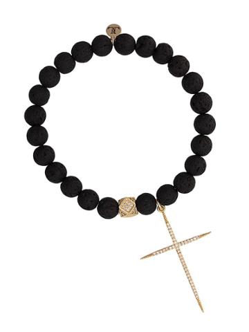 Lord And Lord Designs Lava Stone Bracelet - Black