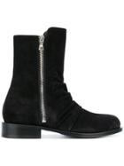 Amiri Ankle Zip Boots - Black