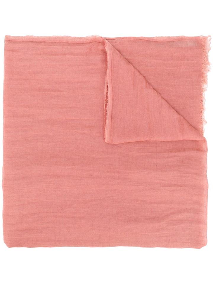 Rick Owens Sandy Scarf - Pink