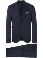 Neil Barrett Two-piece Suit, Men's, Size: 50, Blue, Viscose/polyester/cotton/cotton
