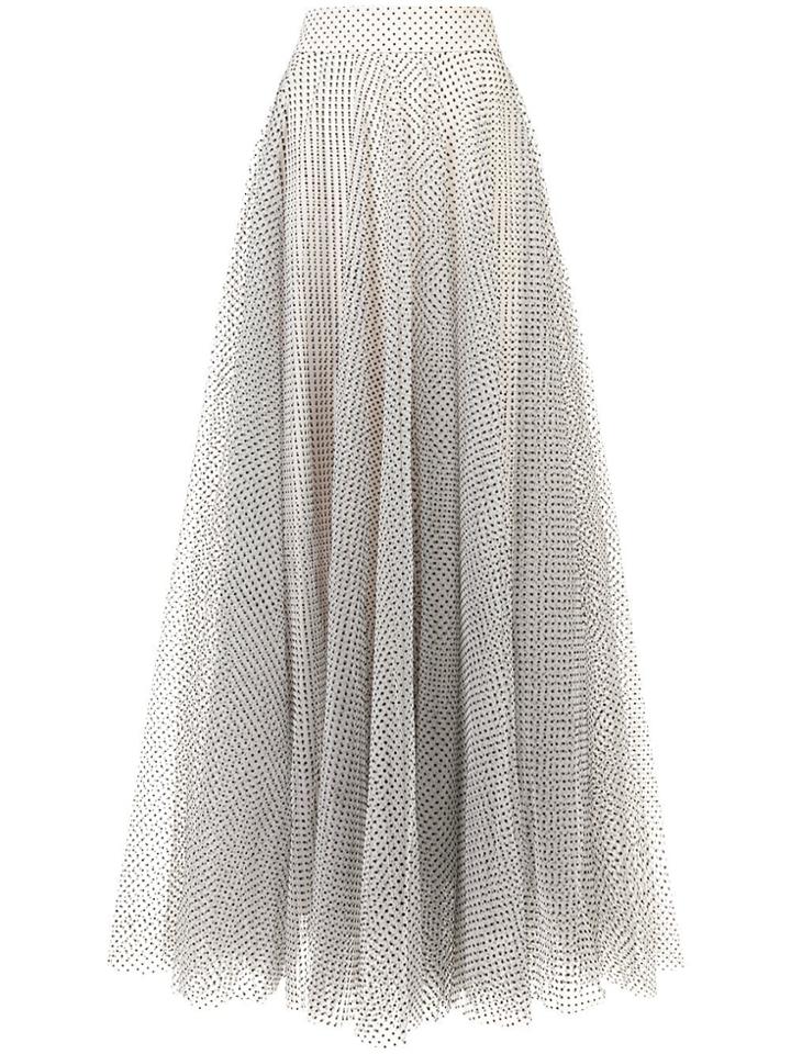 Zimmermann Dotted Tulle Skirt - Nude & Neutrals