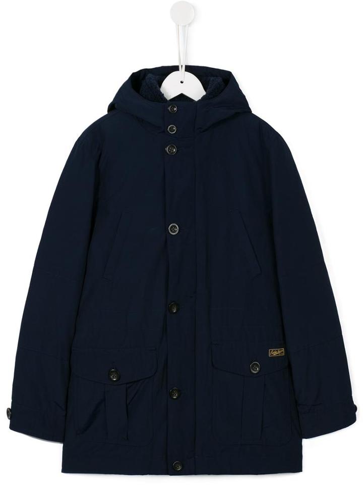 Ralph Lauren Kids Hooded Parka, Boy's, Size: 8 Yrs, Blue