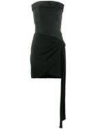 Yves Saint Laurent Pre-owned Strapless Mini Dress - Black