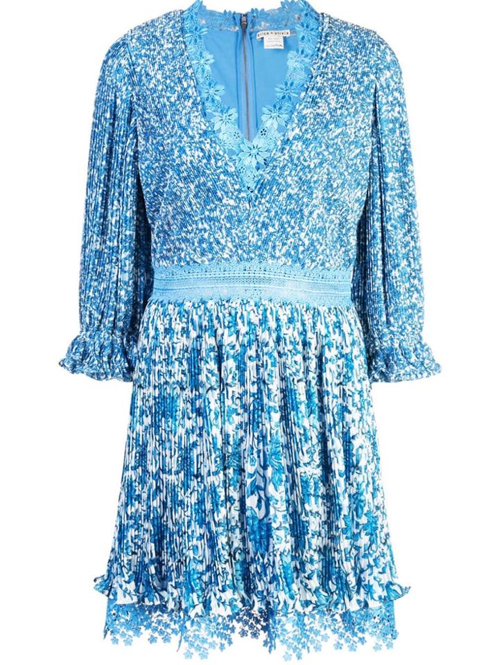 Alice+olivia Jonna Dress - Blue