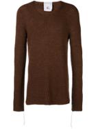 Lost & Found Rooms Rib Sweater - Brown