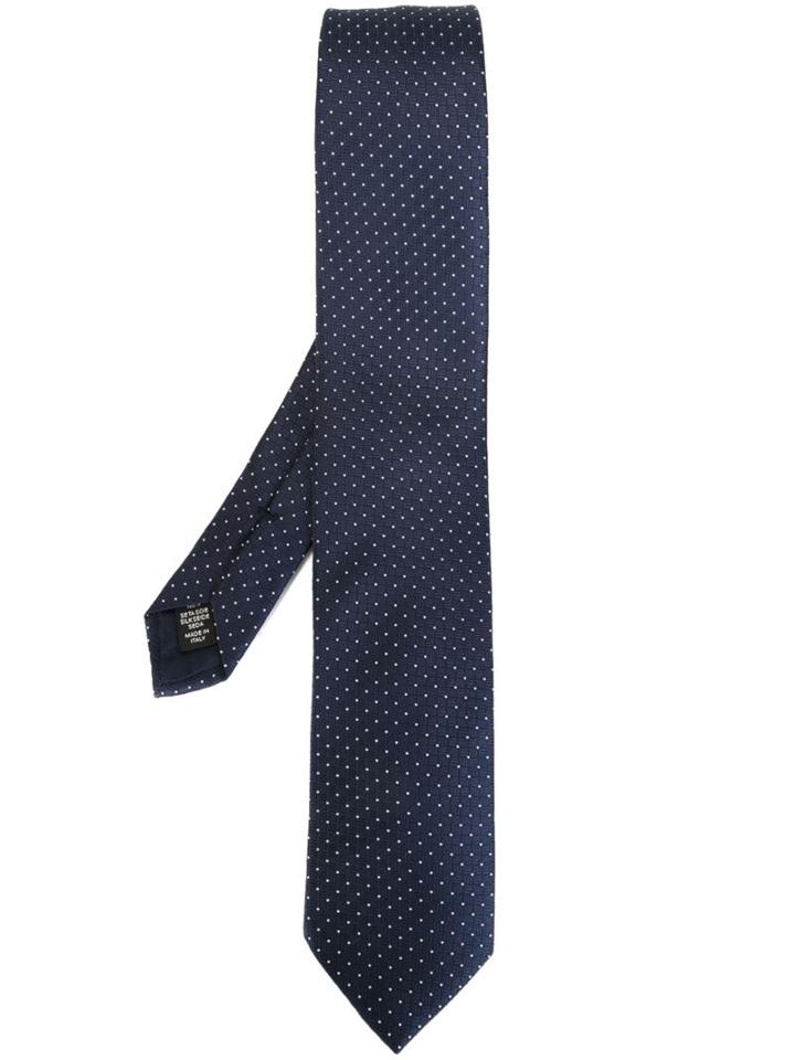Ermenegildo Zegna Dotted Pattern Tie