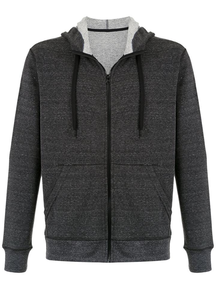 Track & Field Melange Hoodie - Grey