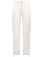Magda Butrym High Waisted Trousers - Nude & Neutrals