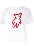 Shushu/tong Bear Print T-shirt - White