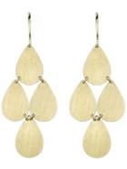 Irene Neuwirth 18kt Yellow Gold Four Drop Earrings