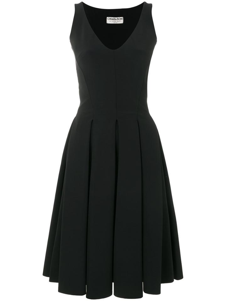 Le Petite Robe Di Chiara Boni Classic Fit-and-flare Dress - Black