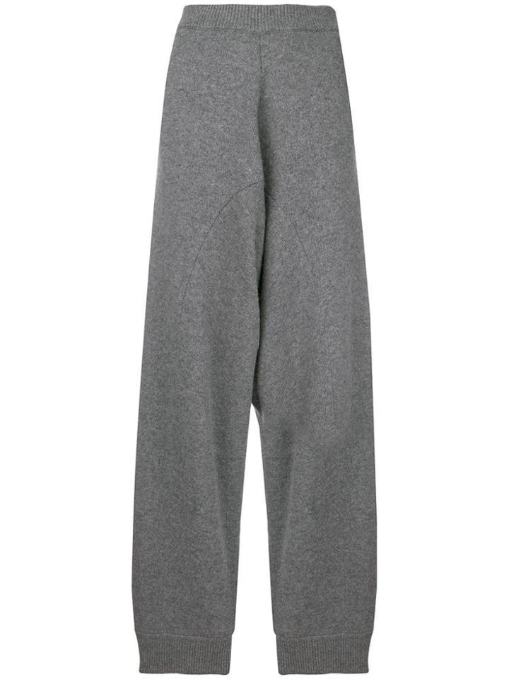 Stella Mccartney High Waisted Trousers - Grey