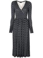Stine Goya Stars Midi Dres - Blue