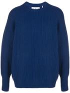 Barbour Ribbed Knit Jumper - Blue