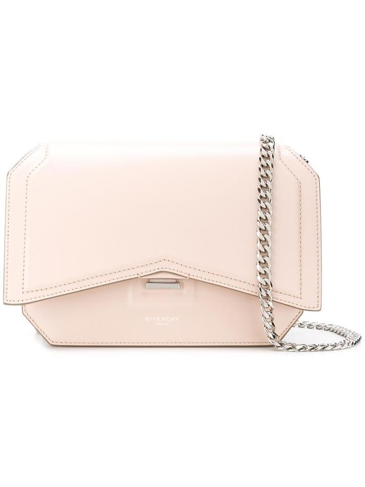 Givenchy Mini 'bow Cut' Shoulder Bag, Women's, Pink/purple, Calf Leather/metal (other)