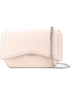Givenchy Mini 'bow Cut' Shoulder Bag, Women's, Pink/purple, Calf Leather/metal (other)