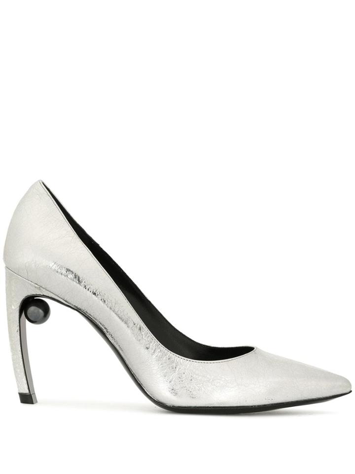 Nicholas Kirkwood Metallic Pointed Pumps - Black