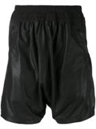 Julius Leather Shorts - Black