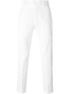 Ann Demeulemeester Brisk Trousers, Men's, Size: L, White, Cotton/linen/flax/rayon
