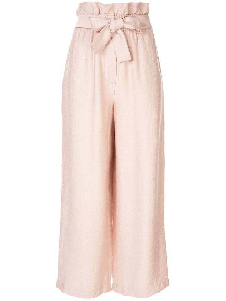 3.1 Phillip Lim Cropped Paperbag Trousers - Pink