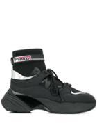 Pinko Sock Style Sneakers - Black