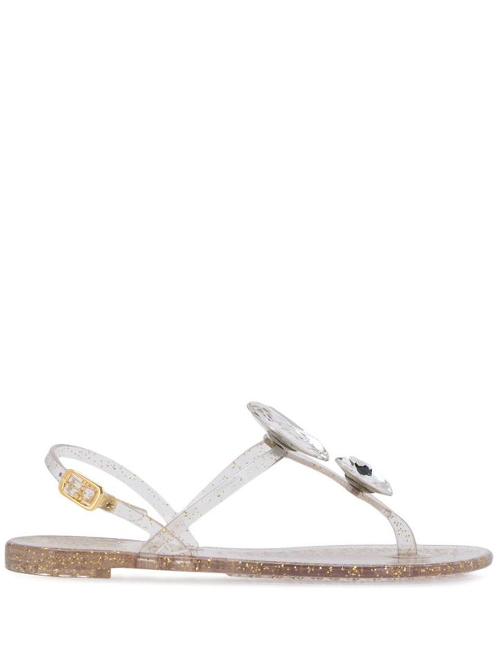 Casadei Jelly Sandals - White