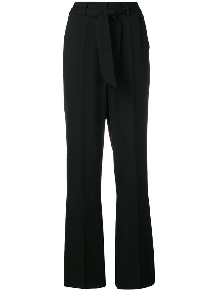 Cambio High Waisted Trousers - Black