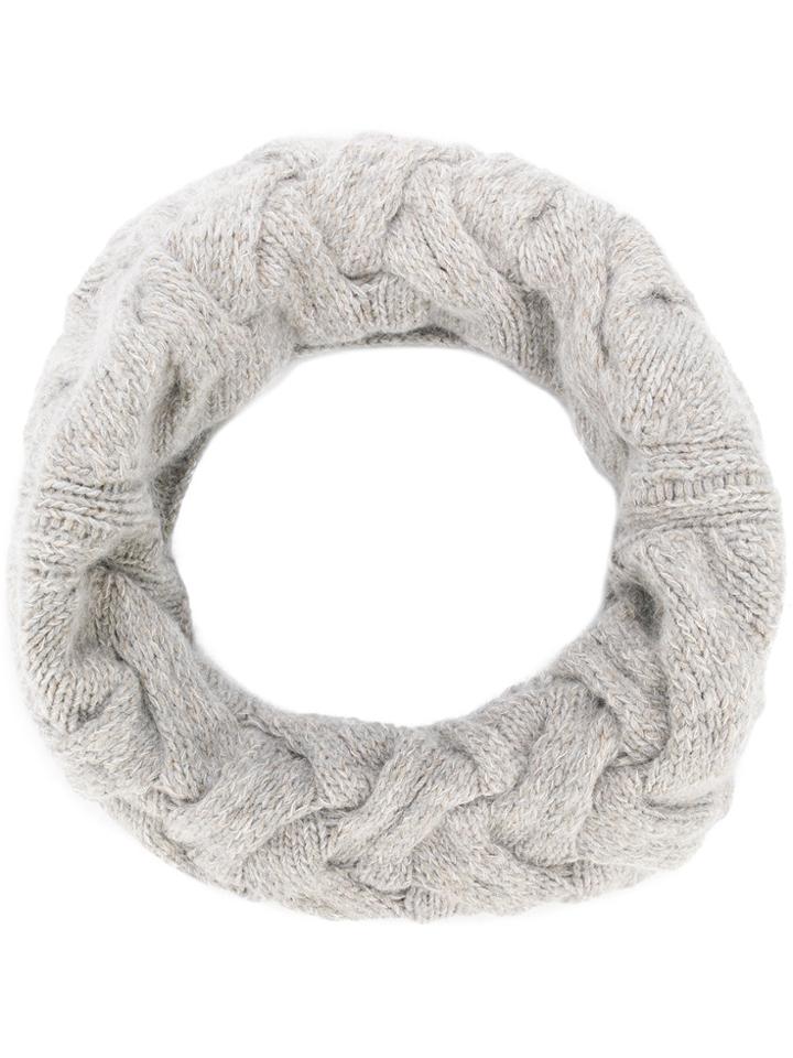 Fabiana Filippi Knitted Snood - Nude & Neutrals