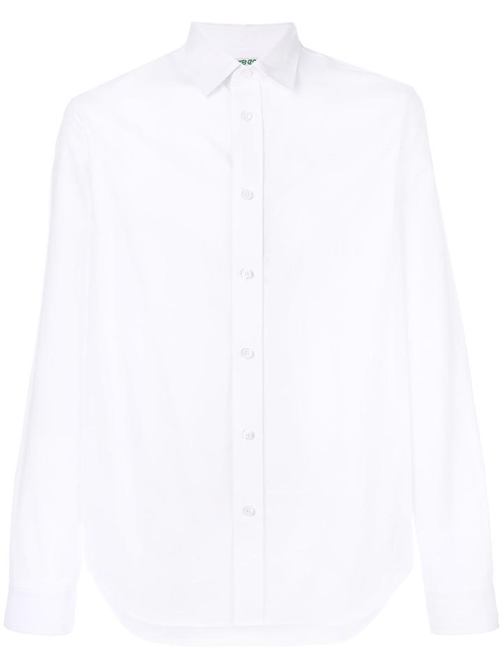 Kenzo Embroidered Shirt - White