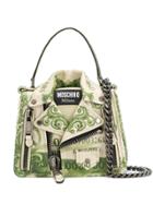 Moschino Dollar Bill Print Jacket-style Tote Bag - Green