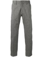 Hope Cropped Tailored Trousers, Men's, Size: 52, Grey, Cotton/linen/flax/polyester