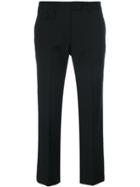 Semicouture Cropped Trousers - Black