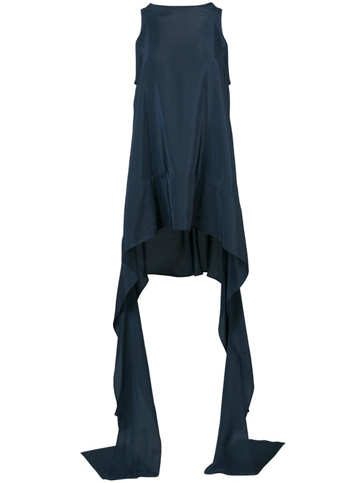 Maticevski Elongated Straps Blouse - Blue