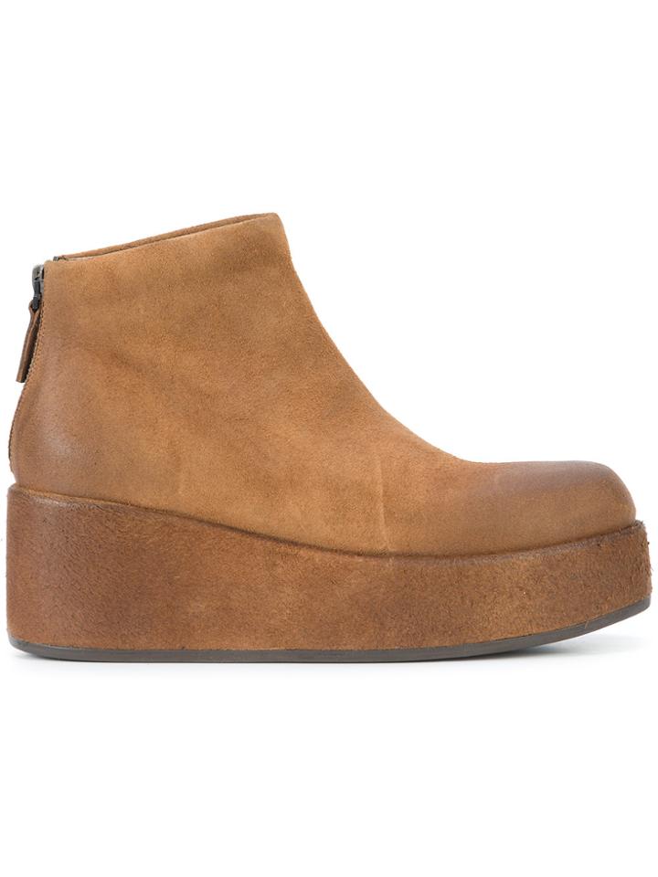 Marsèll Platform Boots - Brown