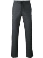 Tailored Trousers - Men - Cotton/leather/wool - 46, Grey, Cotton/leather/wool, Maison Margiela