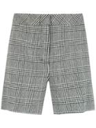 Nk Knitted Check Shorts - White