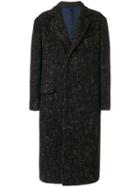 Mp Massimo Piombo Embroidered Coat - Brown