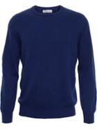 Browns Crew Neck Sweater - Blue